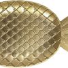 Healifty Gold Decorative Tray Pineapple Shape Decoration Serving Dish for Party Snacks Jewelry Display