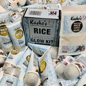 Kashe's Organic Brightening Rice Kit